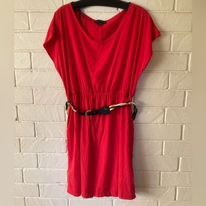 Cute Belted plus size Dress